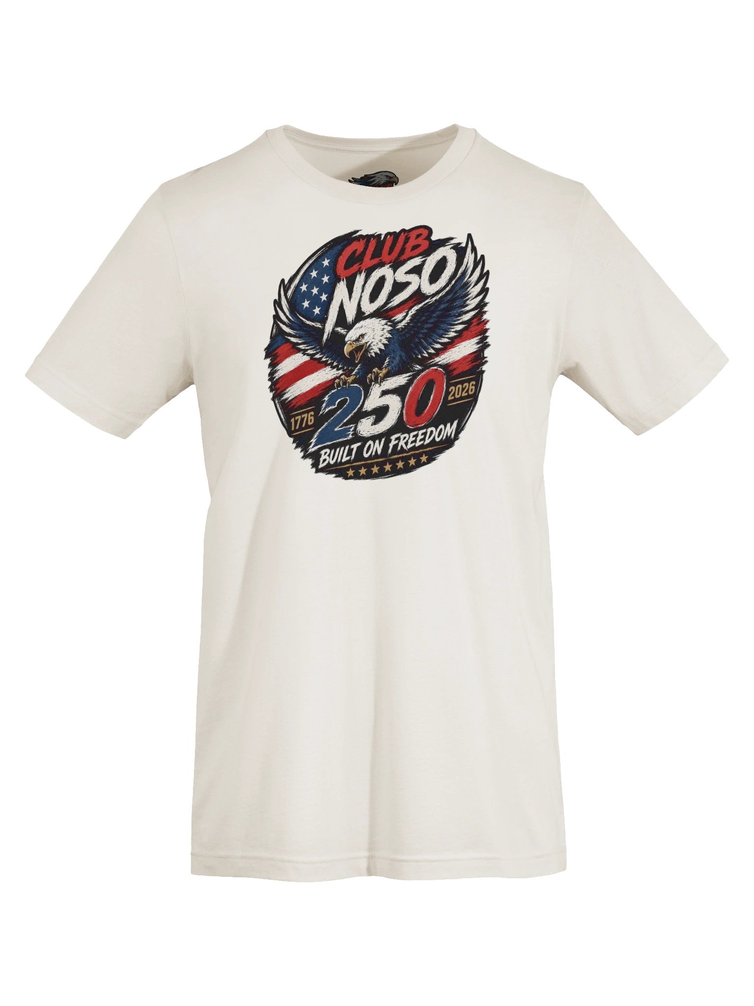 250th fourth of July Special Large front logo t-shirt product image (10)