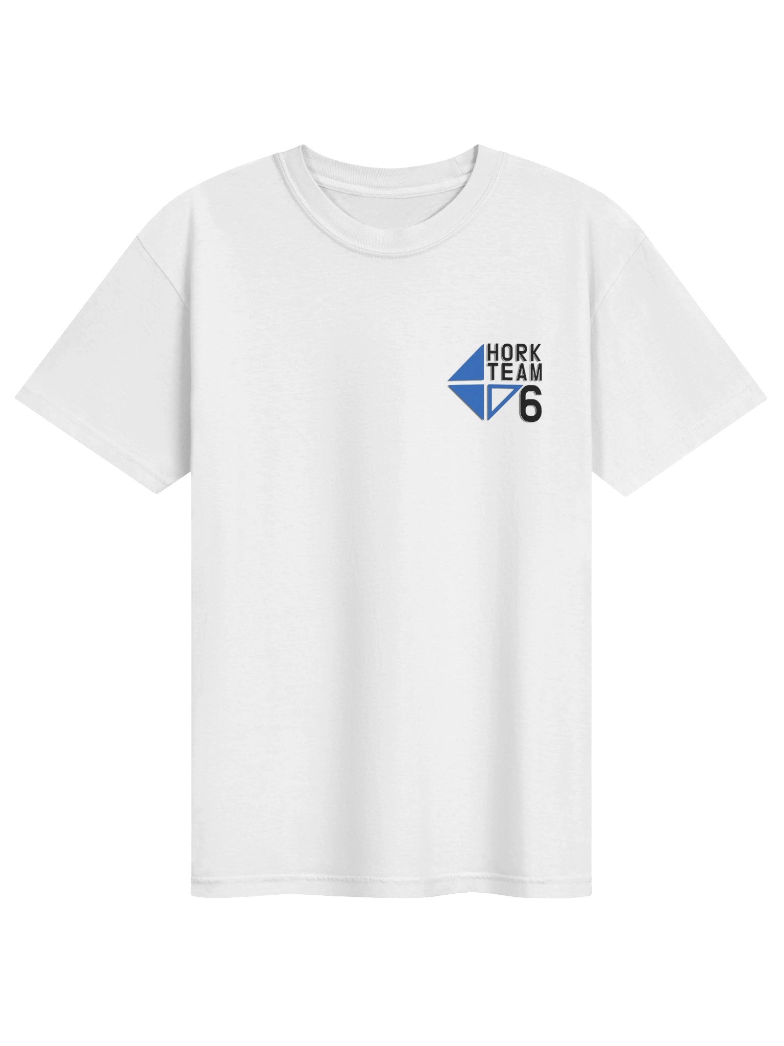 Hork Team 6 T-Shirt (Black Text) product image (1)