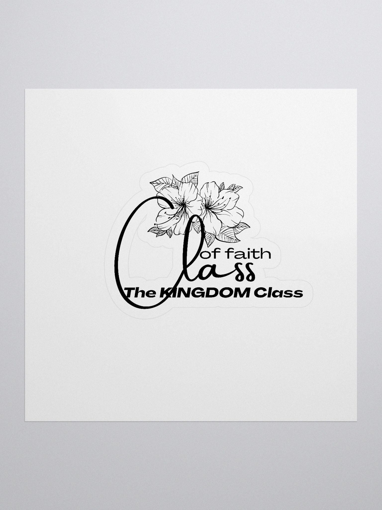 Class Kiss Cut Stickers product image (1)