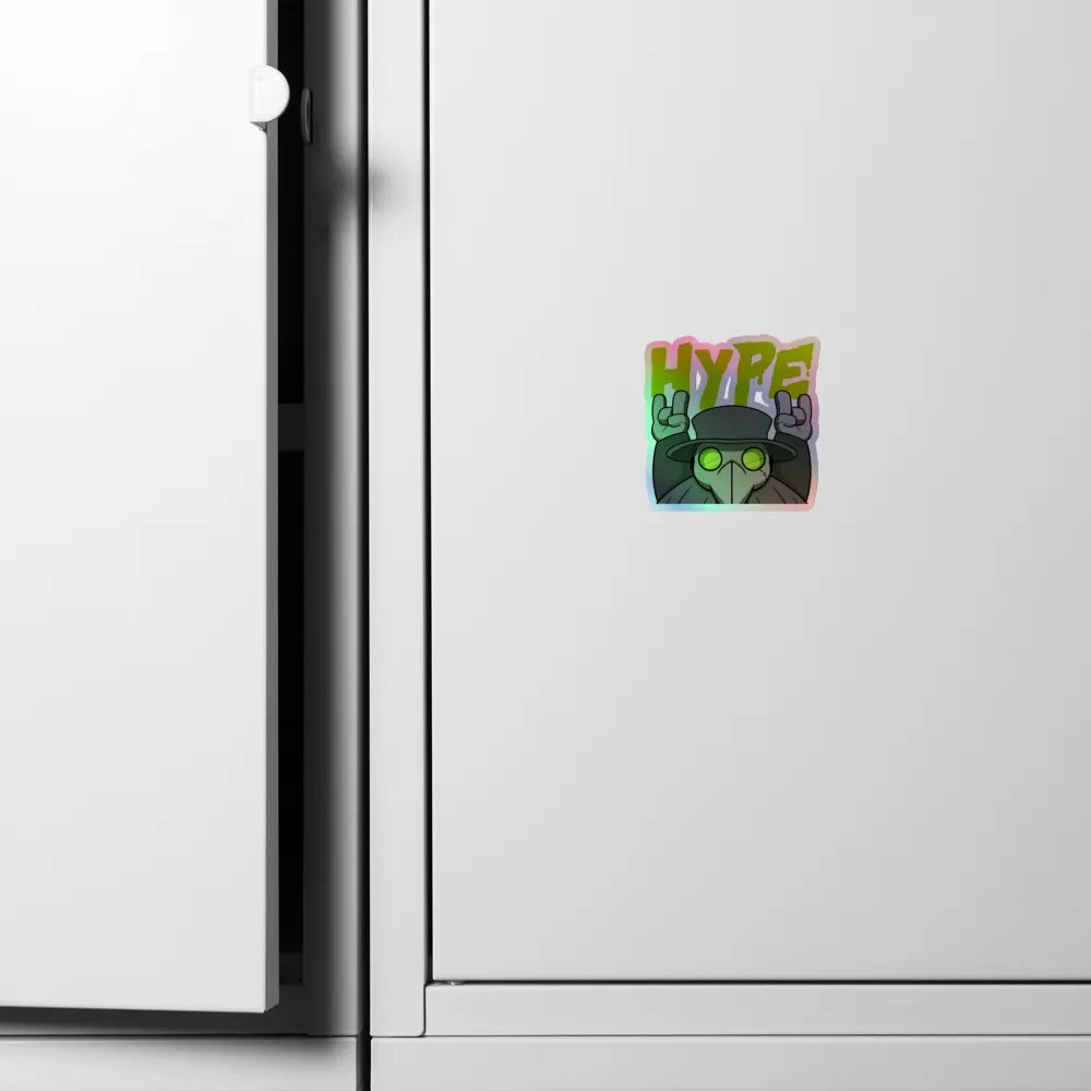 Dr. Hide Hype Holographic Sticker product image (4)