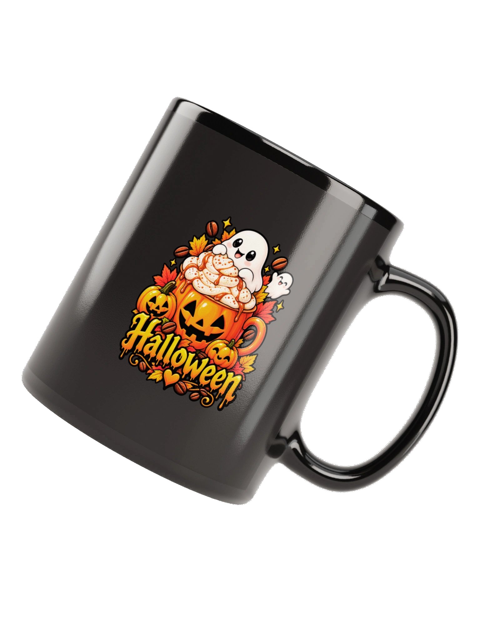 Cute Ghost Halloween Coffee Mug – Pumpkin Spice & Coffee product image (11)
