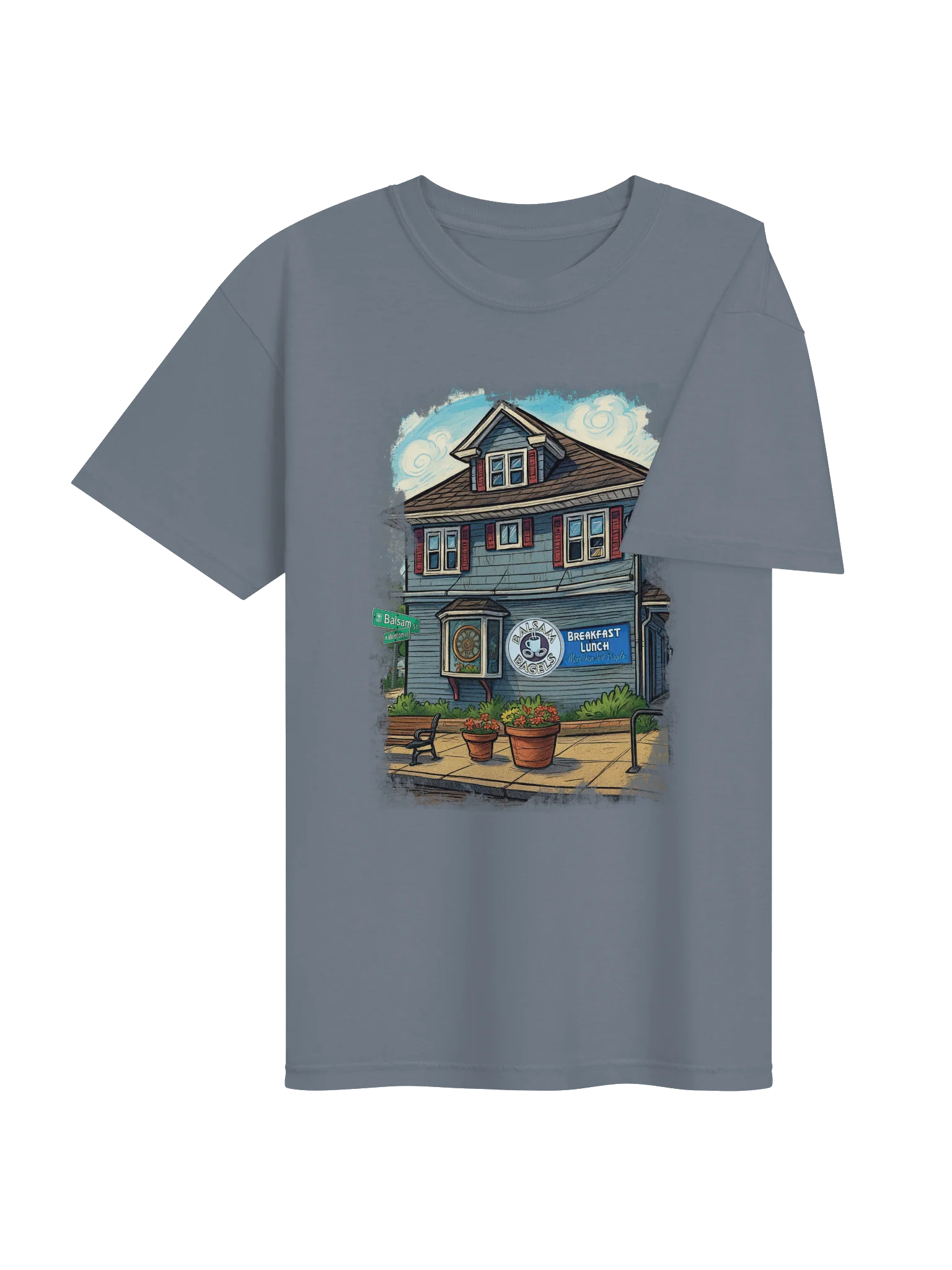 Balsam Bagels Caricature T-Shirt product image (4)