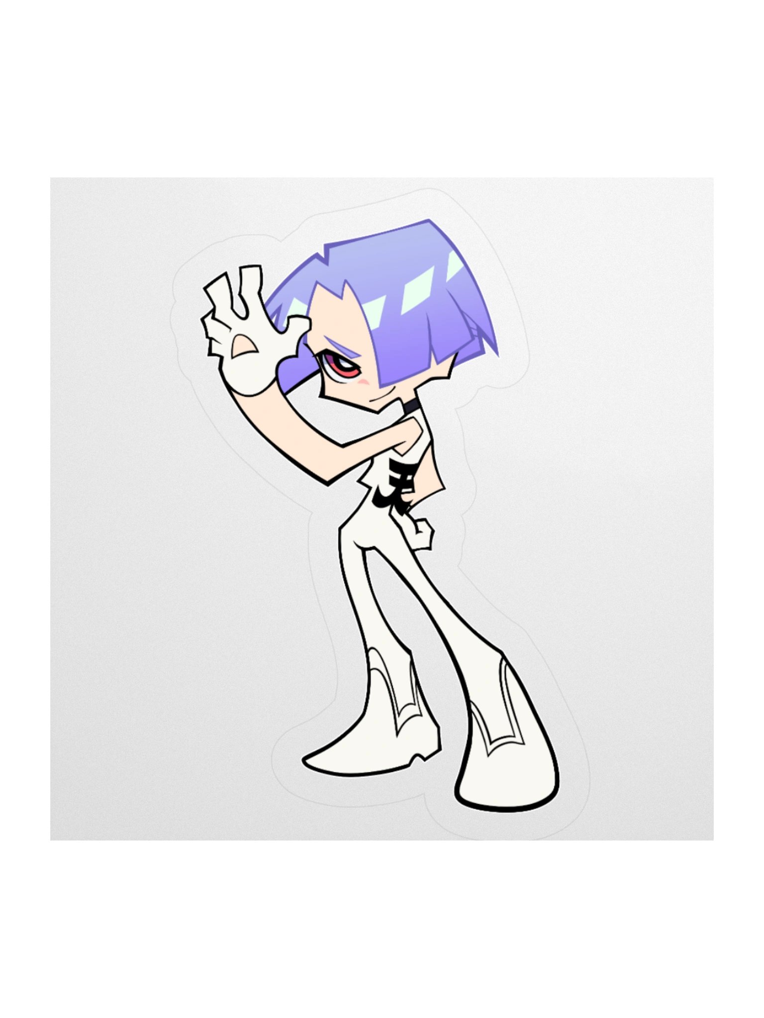 Angel Polyester Sticker product image (1)