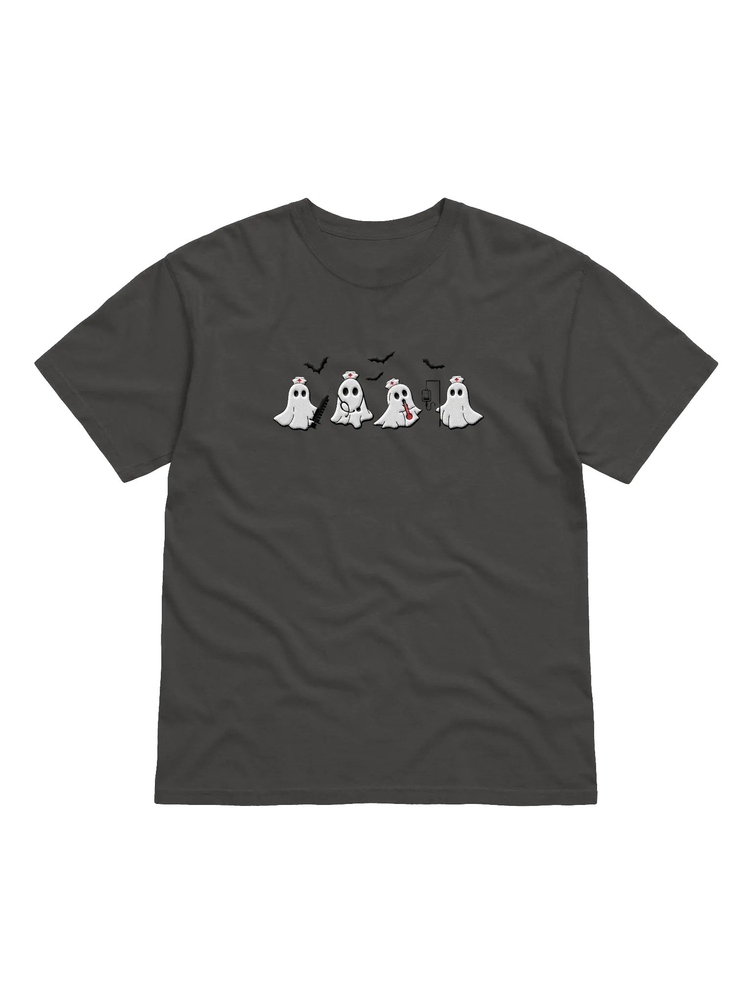 Embroidered Healthcare Ghosts T-Shirt (Comfort Colors) product image (4)