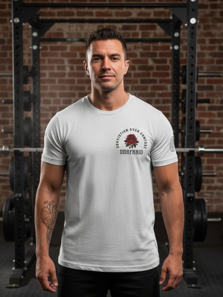 Conviction Over Comfort Athletic T-Shirt product image (1)