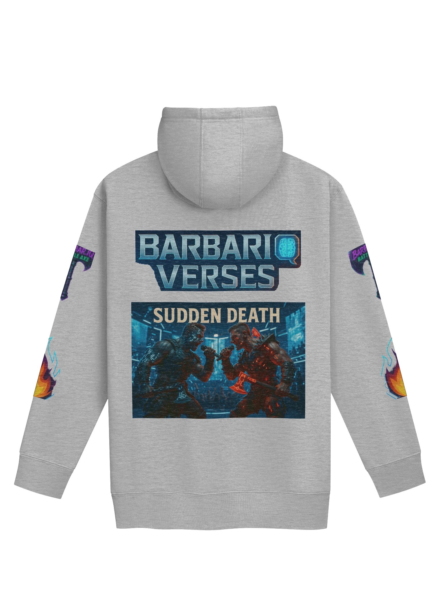 BarbarIQ Verses Unisex Premium Hoodie product image (2)