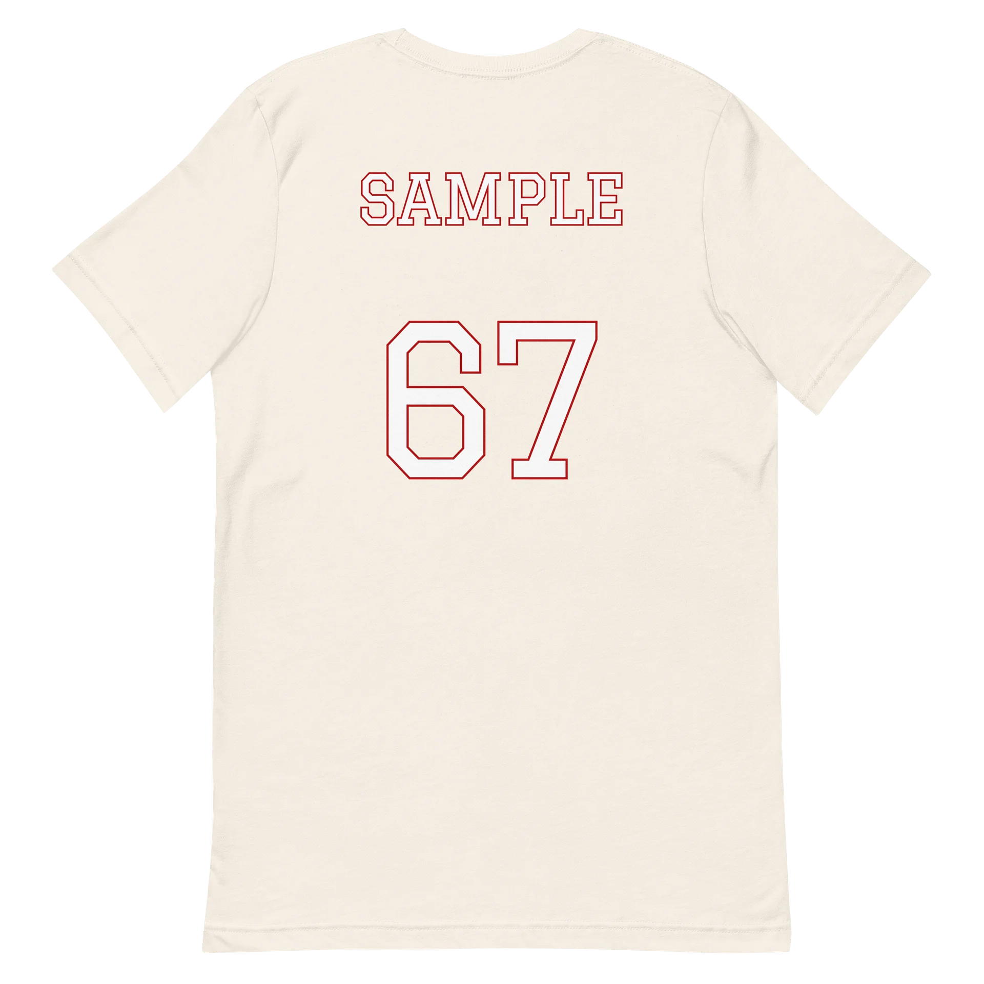 Heather Sample Premium Front and Back Tee product image (6)