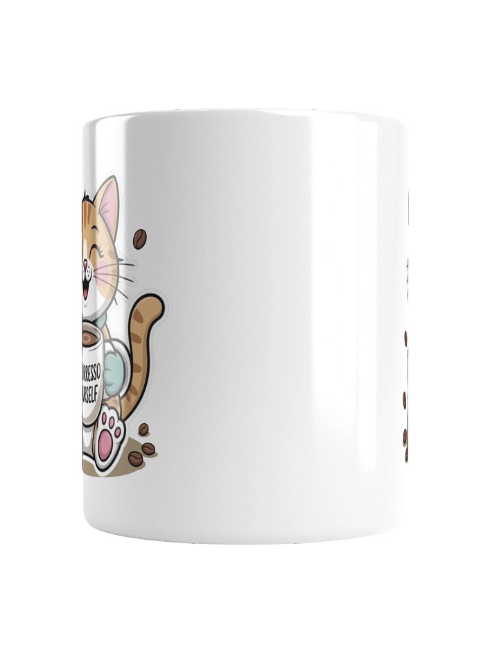 Espurresso Yourself Funny Cat Coffee Mug – Playful Kitty Design product image (5)