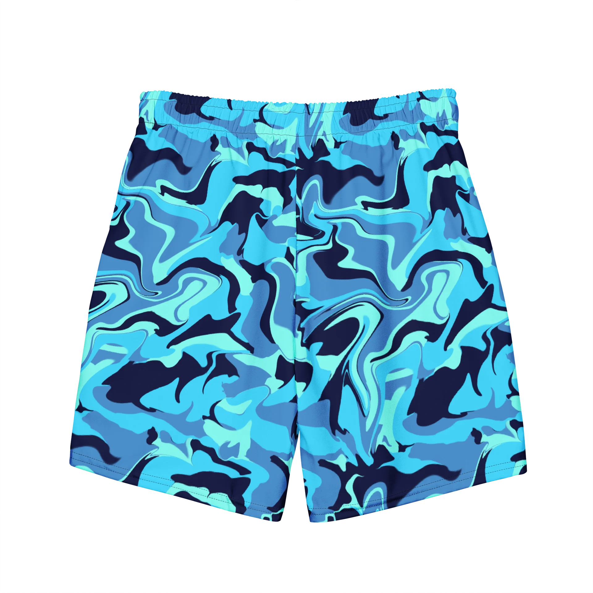 Camo Blue Waves | Swim Trinks product image (1)