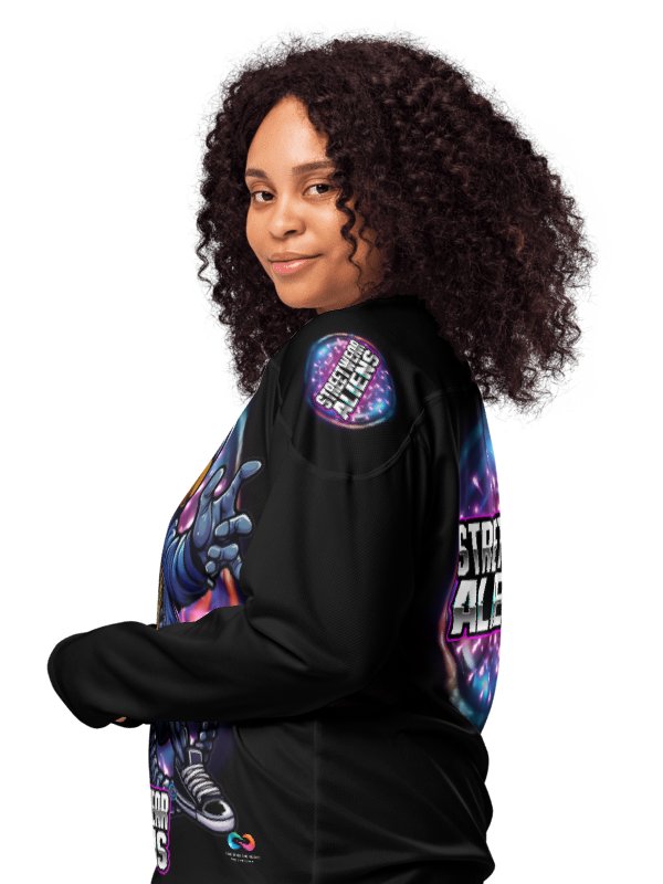 LIMITED EDITION - CNX Core All-over print Unisex Long Sleeve Tee — Streetwear Aliens 002 product image (5)