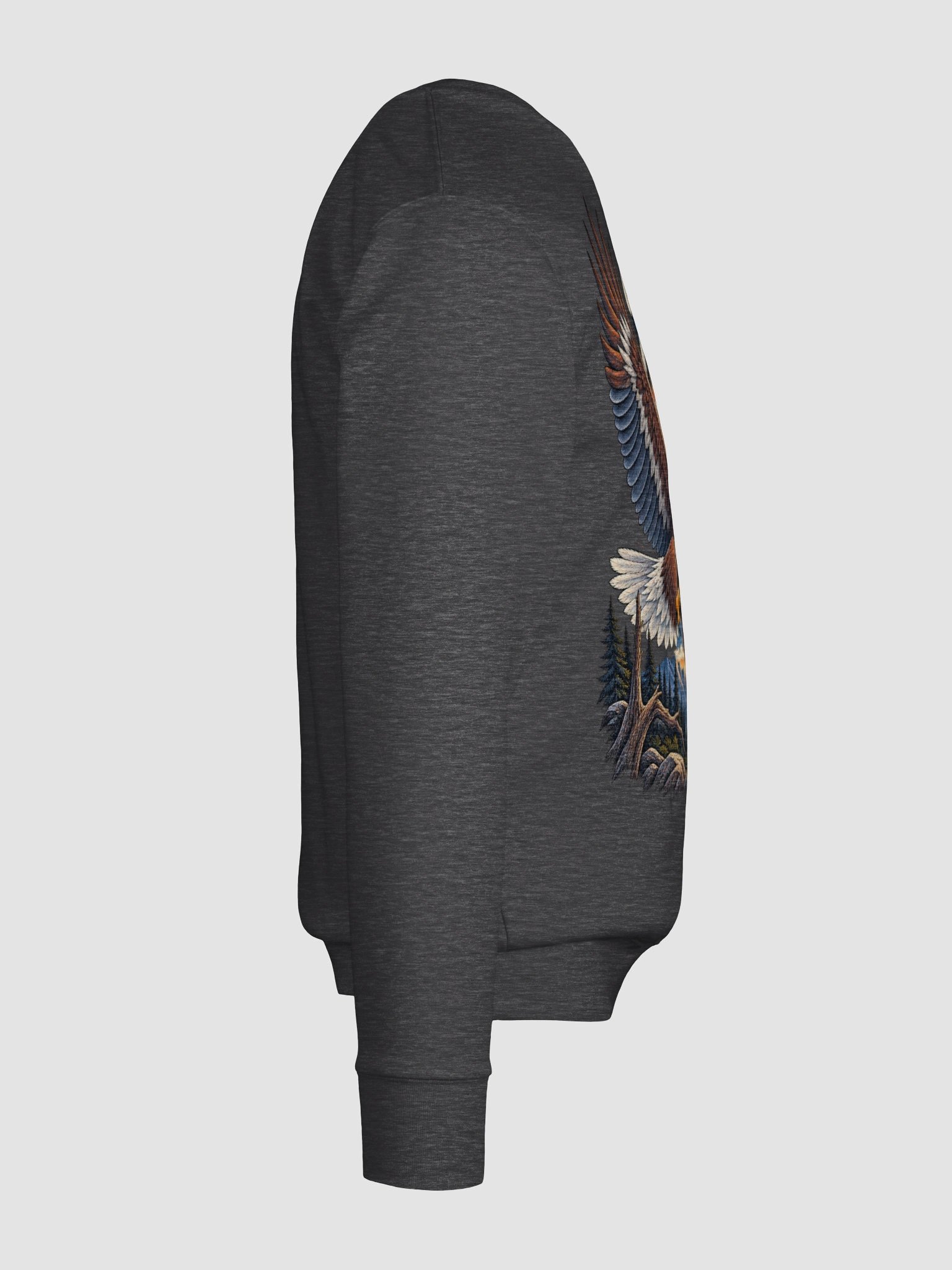 Eagle Soaring Above the Drama - Sarcastic Funny Animal Lover Sweatshirt product image (32)