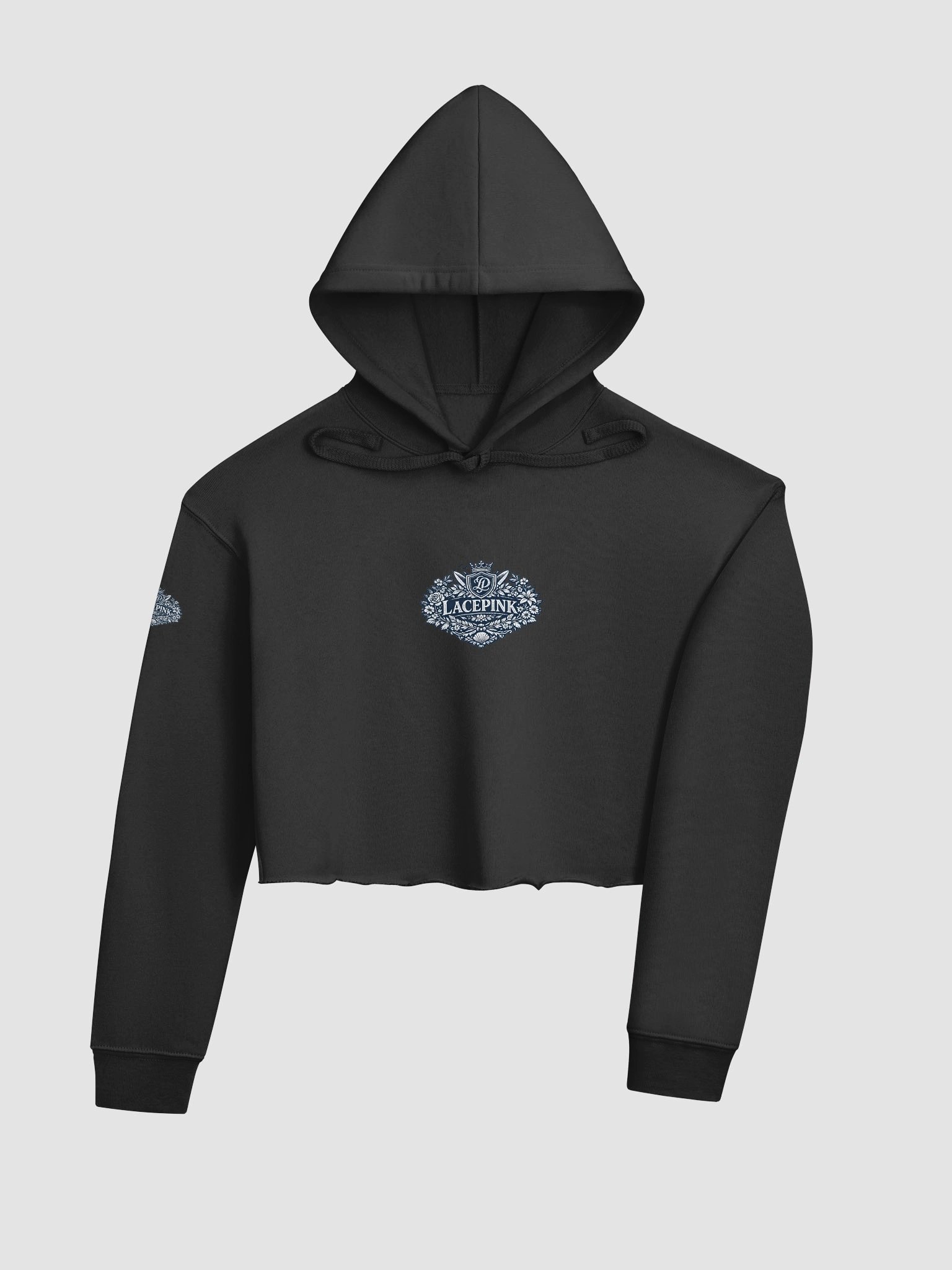 LP Essential Super White Crop Hoodie product image (4)