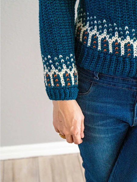 Fawning Over You Crochet Sweater Pattern (xs-5x + Video Tutorial product image (6)