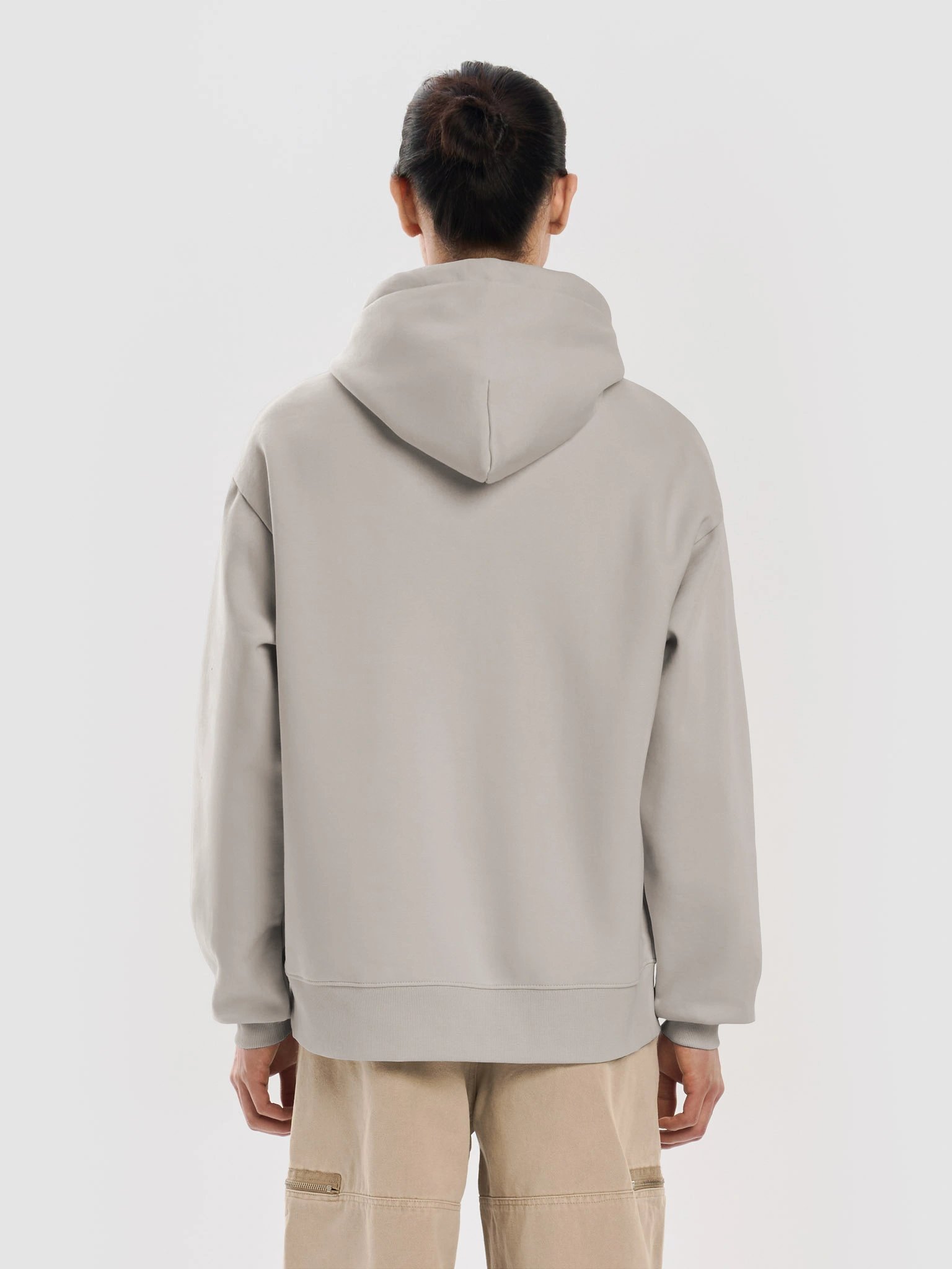 Circular Logo Hoodie Stone product image (6)