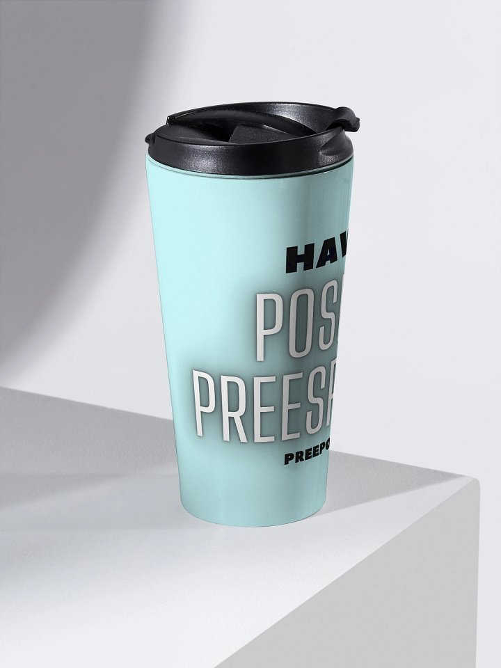 Positive Perspective Stainless Steel Travel Mug product image (2)