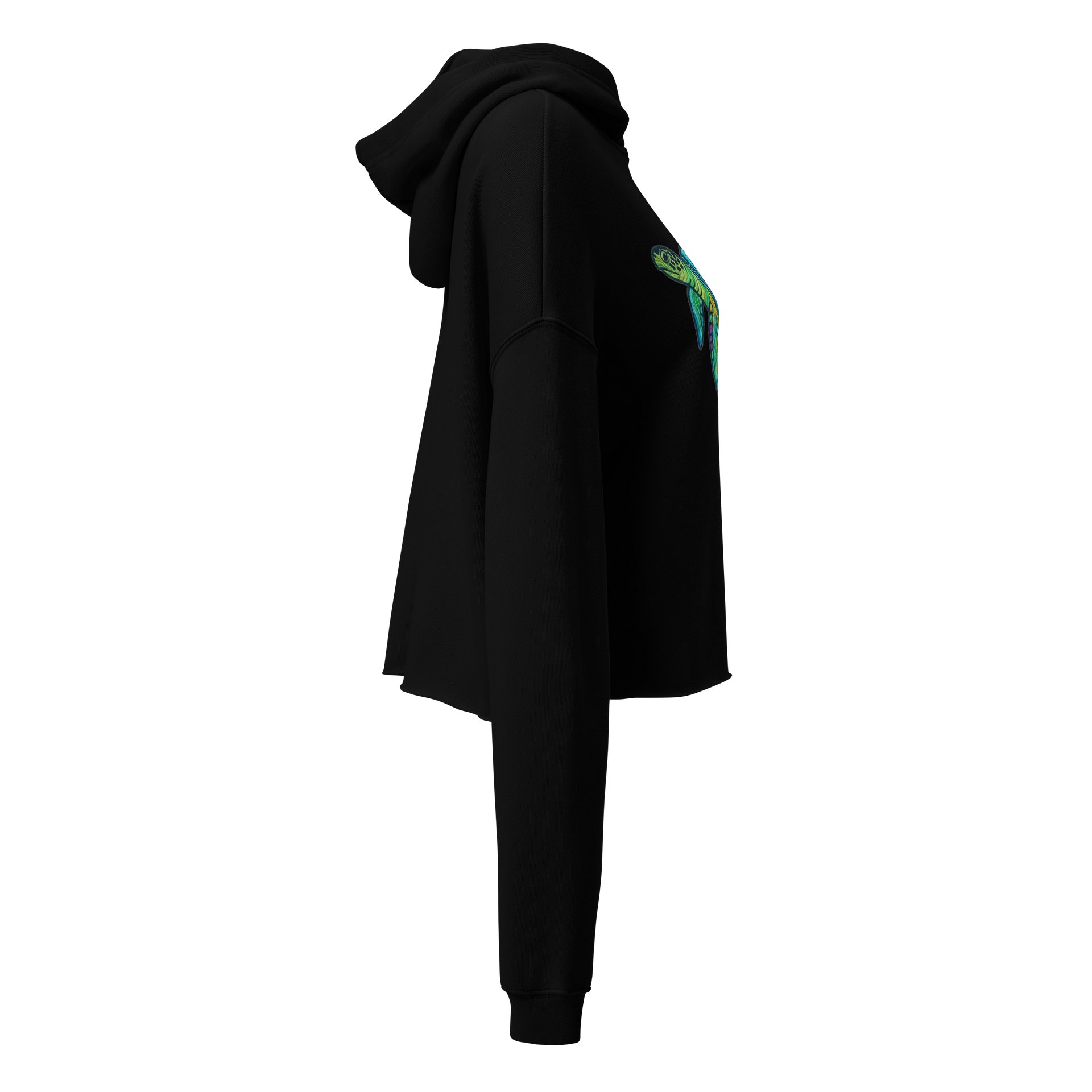 CCIF sea-turtle Crop Hoodie product image (3)