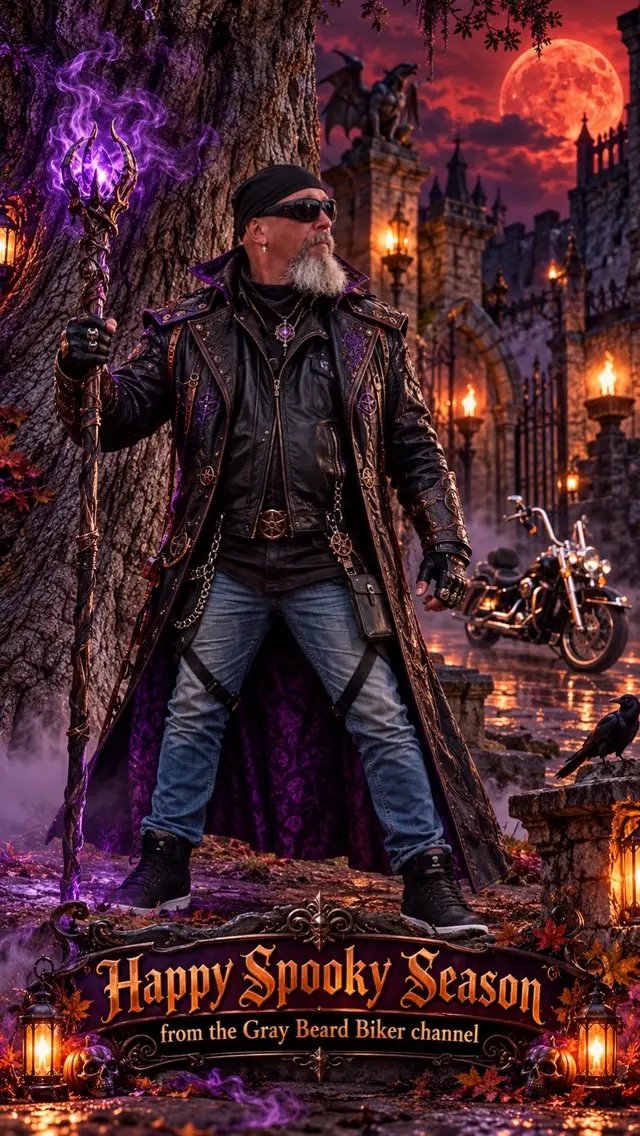 #graybeardbiker #creatorsearchinsights #witchyvibes 