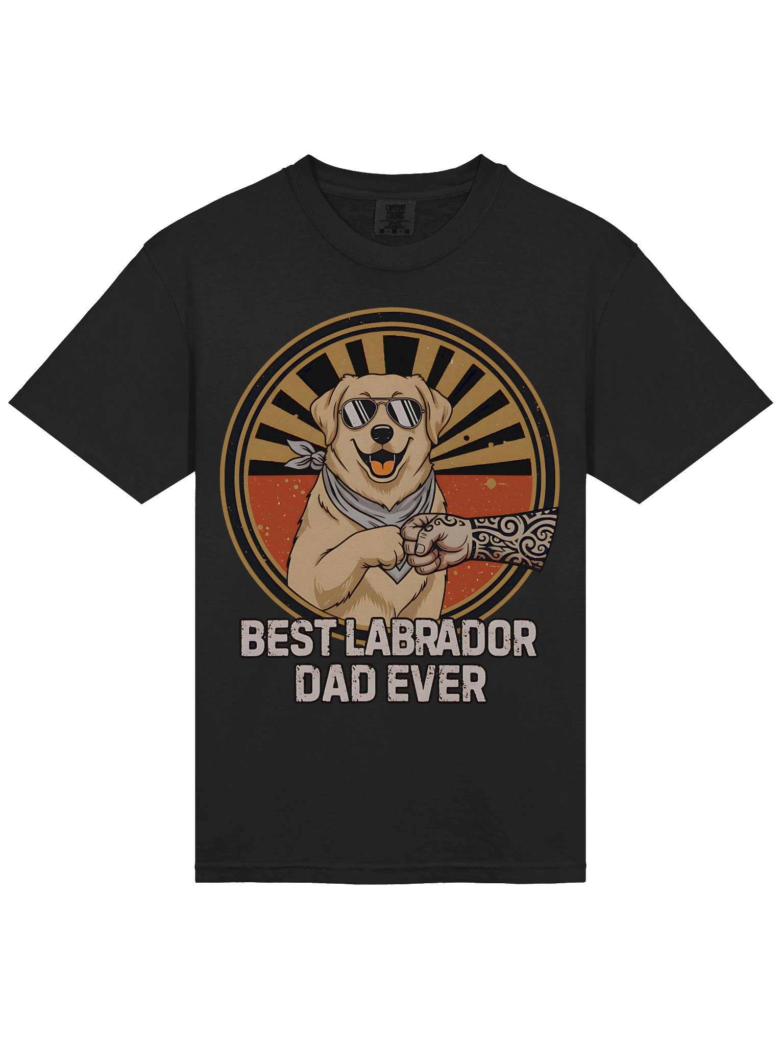 Best Labrador Dad Ever T-Shirt, Funny Dog Dad Shirt product image (3)