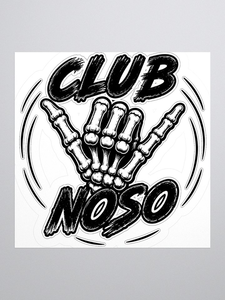 Club Noso Shaka Hand Sticker product image (1)