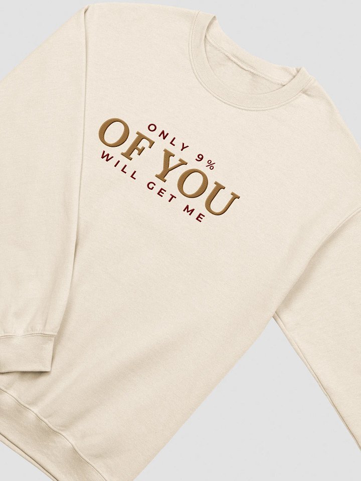 Only 9% Human Design Manifestor Embroidered Sweatshirt product image (2)