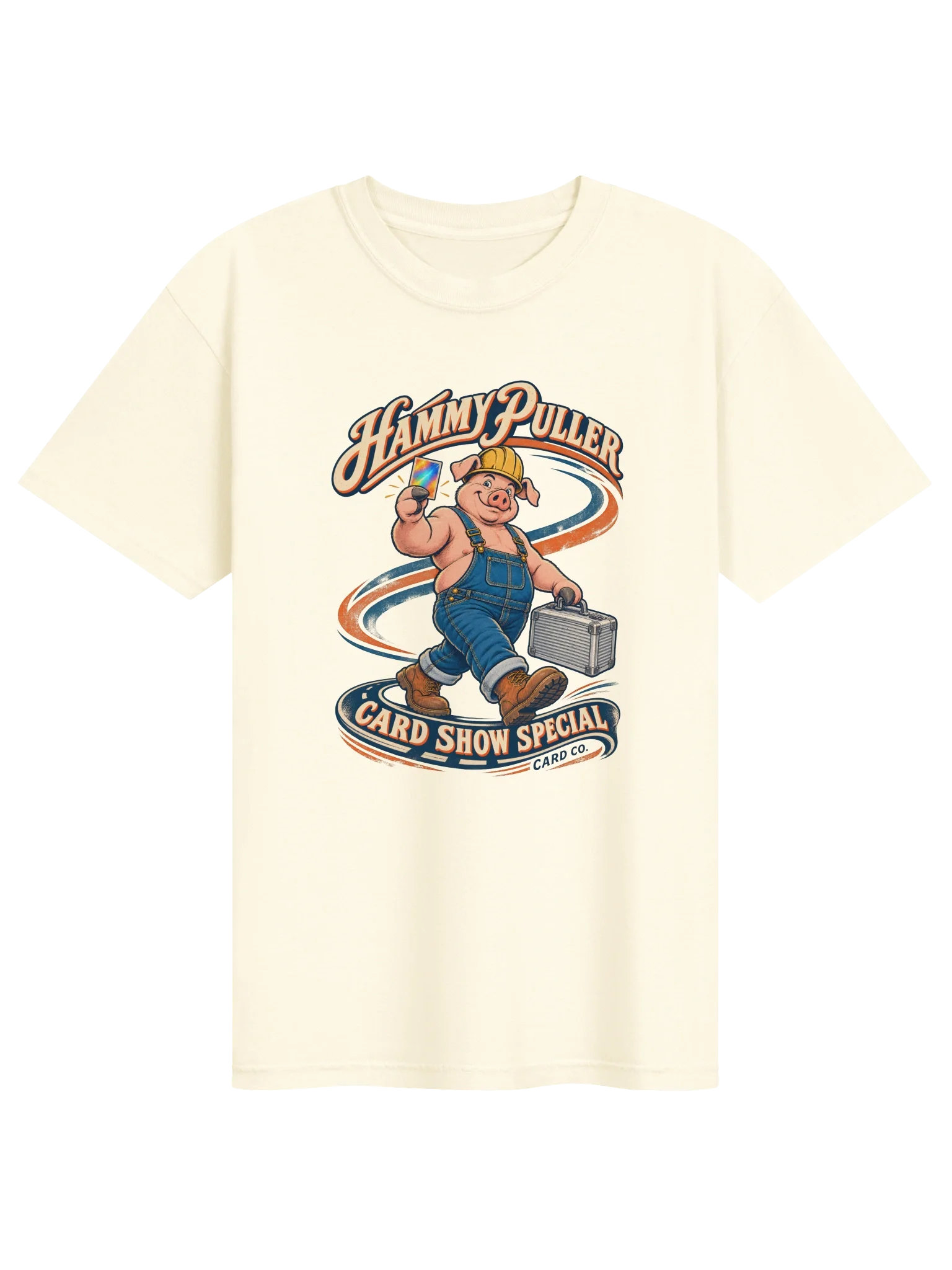 Hammy Card Show Special Heavyweight Tee — Ivory