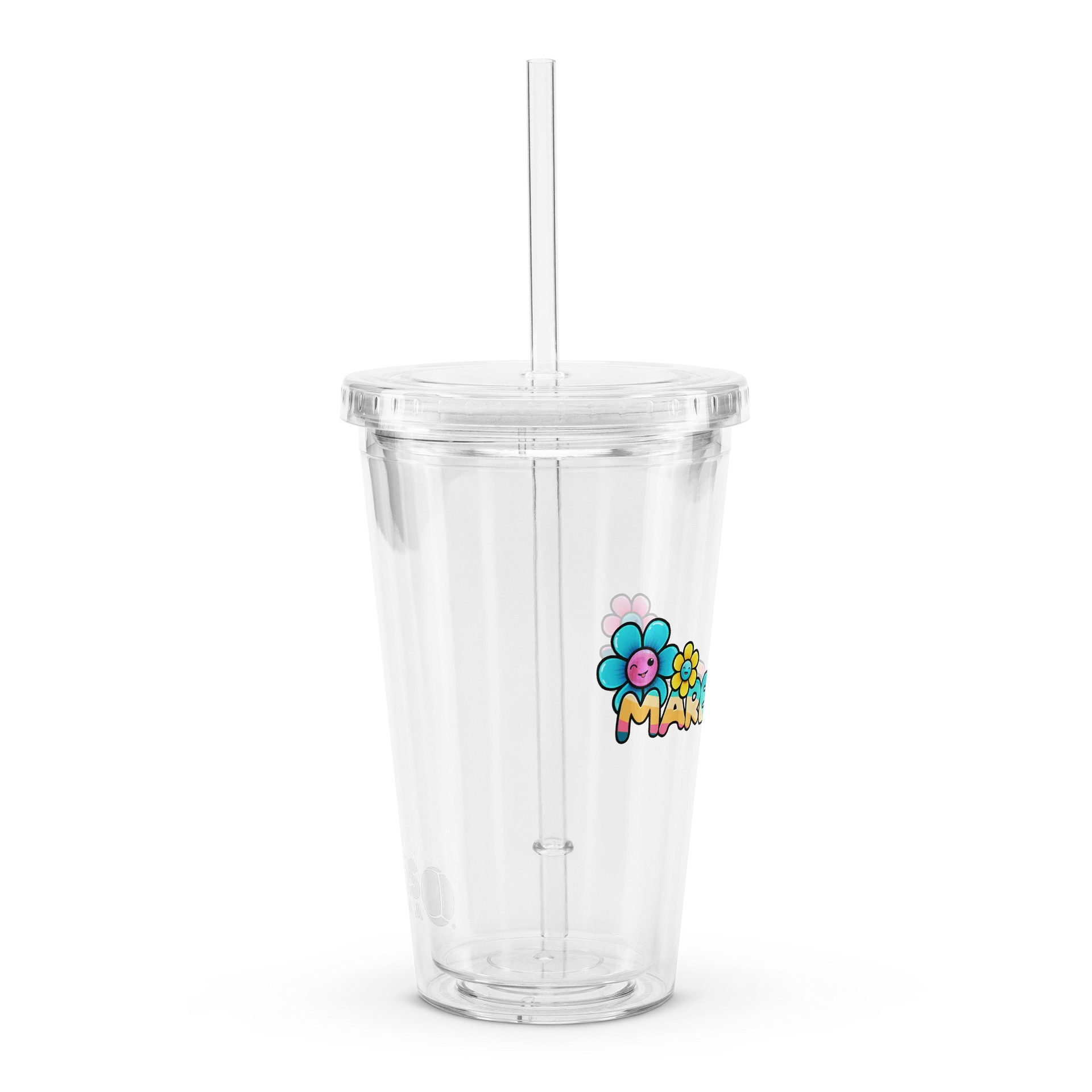 Marblefest June 2026 - Double Wall Clear Plastic Tumbler product image (2)