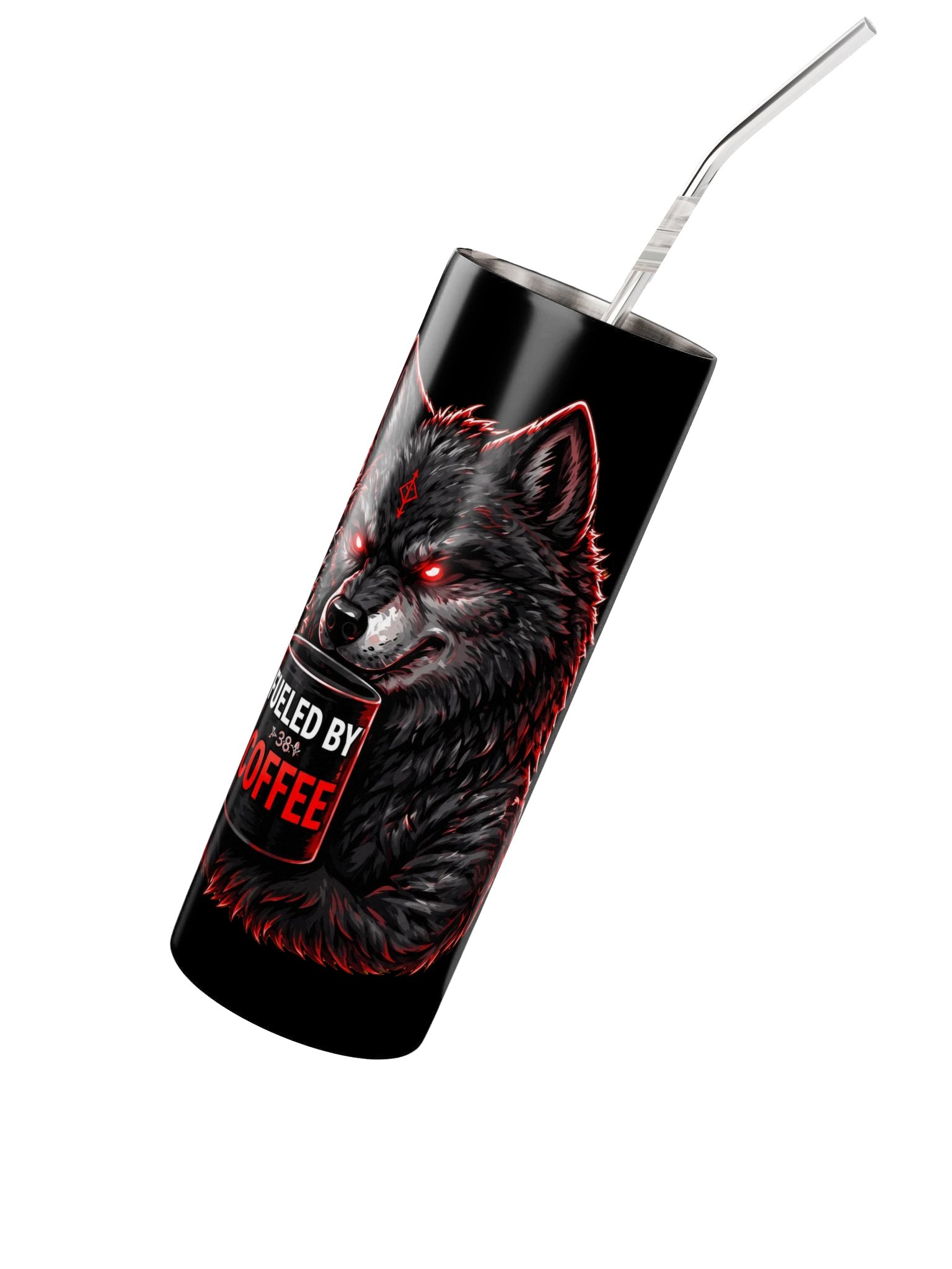 Blood Wolf Wolf Coffee Tumbler product image (3)