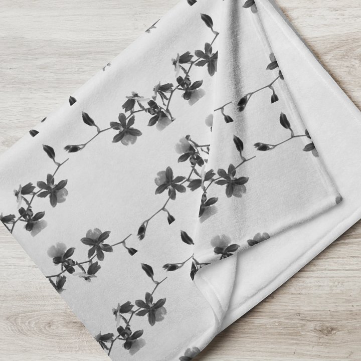 Orchid Buds - Throw Blanket product image (7)