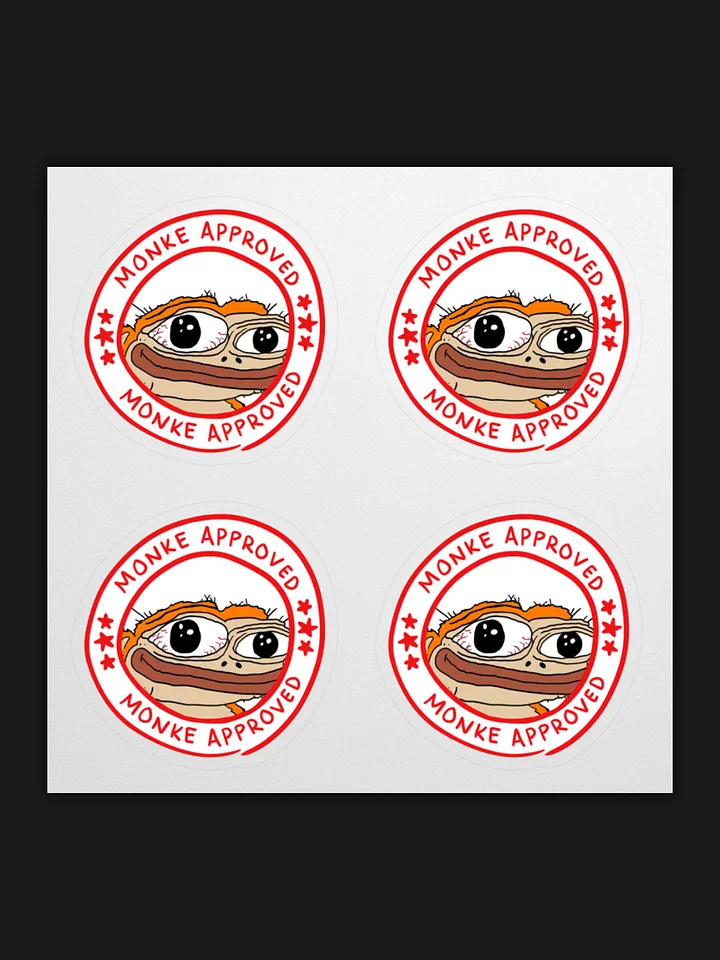 Stickers - Monke Approved product image (1)