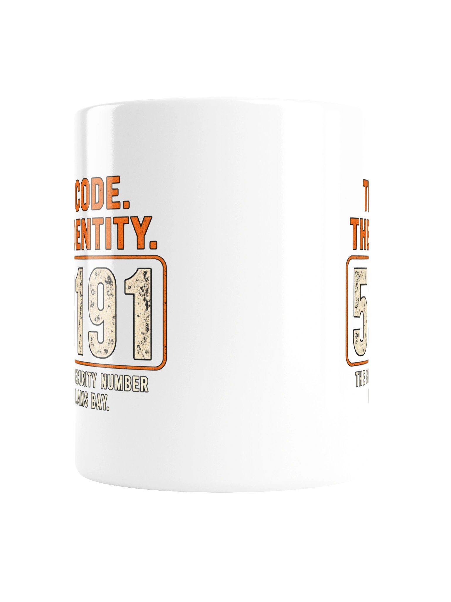 53191 ZIPCODE The CODE White Mug product image (3)