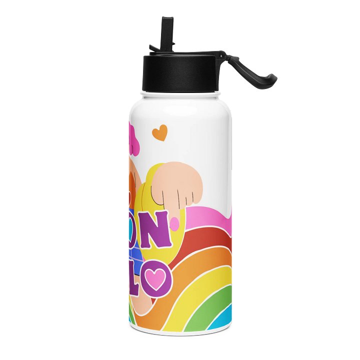 Neon Halo 32 oz Stainless Steel with Straw Lid product image (2)