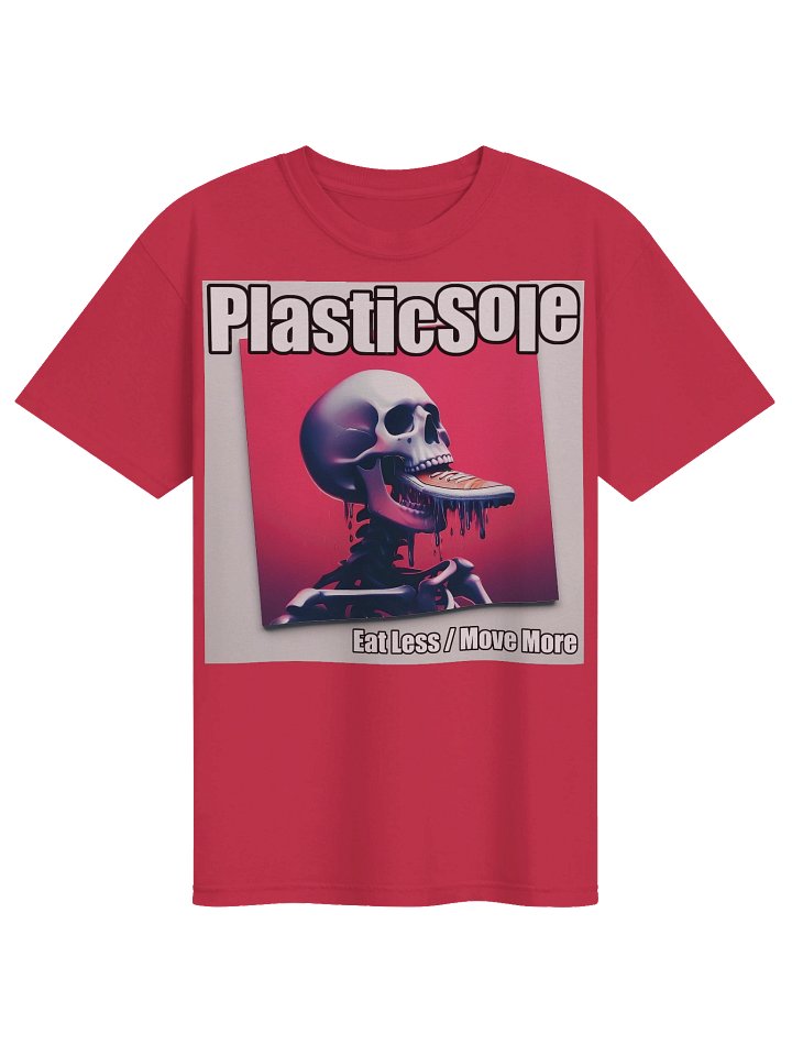 PlasticSole: 'Eat Less / Move More' T-Shirt product image (1)