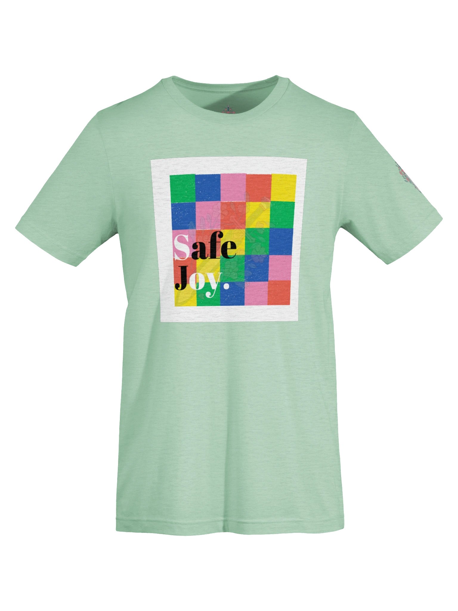Safe Joy - Colored Checkerboard T-shirt product image (31)
