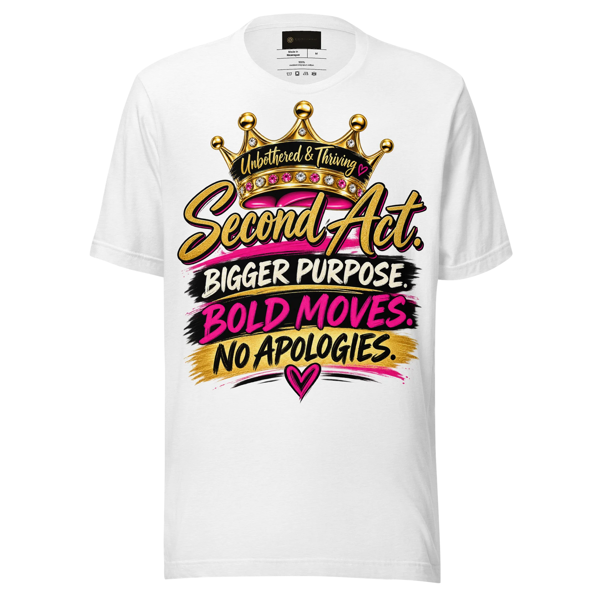 Unbothered & Thriving Crown Tee product image (3)