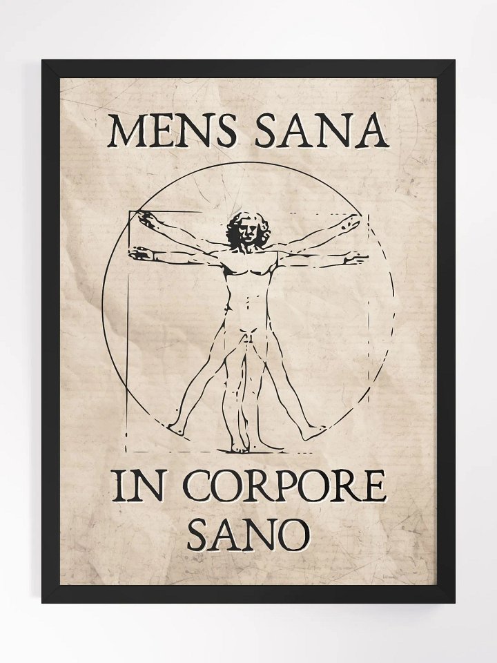 Mens Sana In Corpore Sano Poster product image (1)
