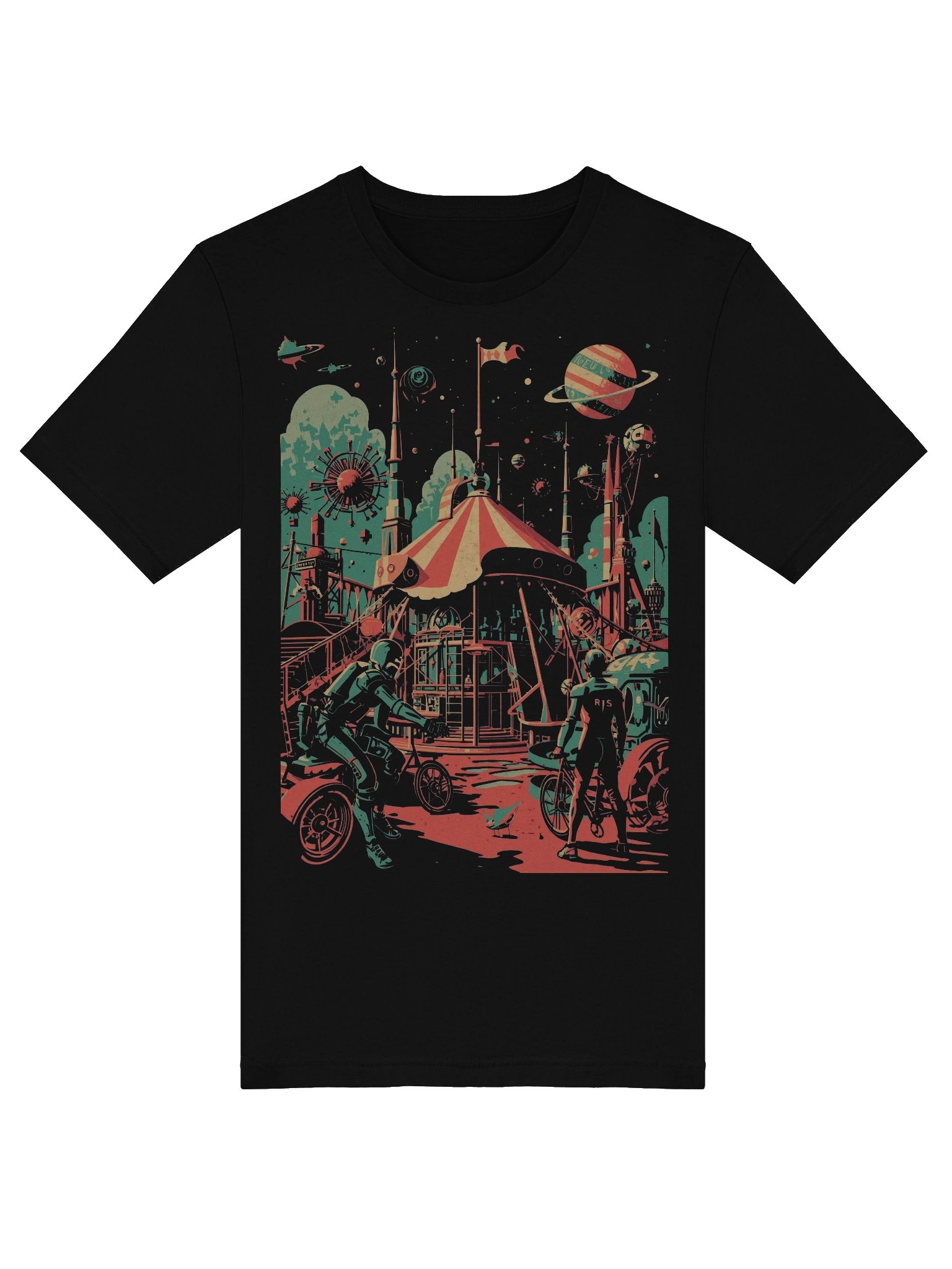 Circus of Satellites Lightweight T-Shirt product image (4)