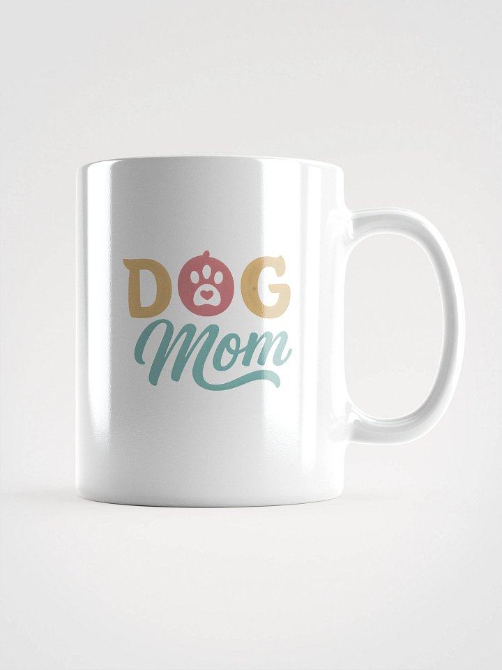 Dog Mom Mug | Bold Paw Print Design | Coffee Cup Gift for Pet Moms product image (2)