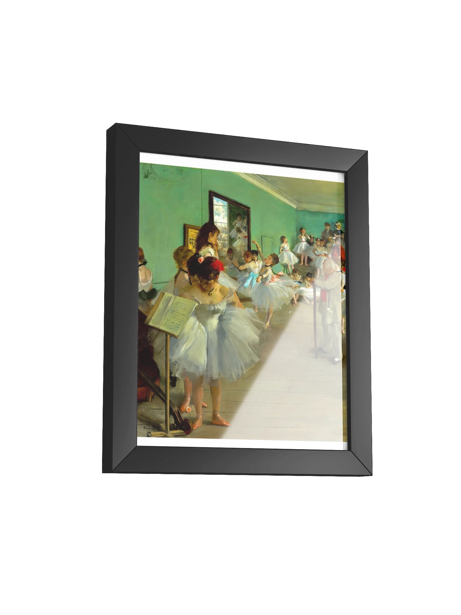 The Dance Class — Small Framed Matte Poster product image (6)