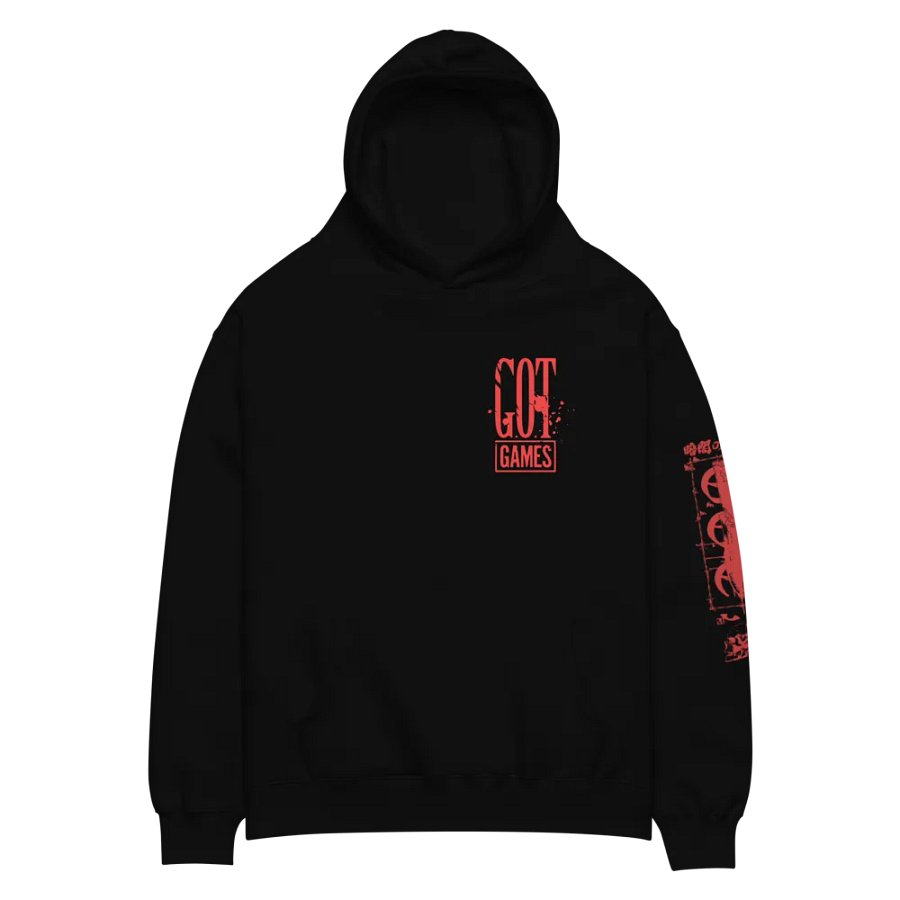 G.O.T OVER-SIZED HORROR HOODIE product image (2)