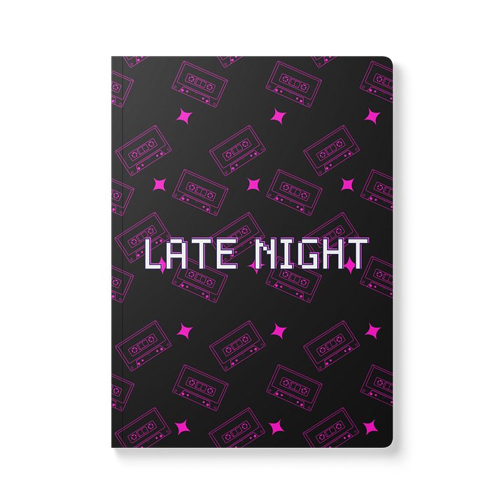 Late Night Tunes Journal w/ Art Prints Inside product image (2)