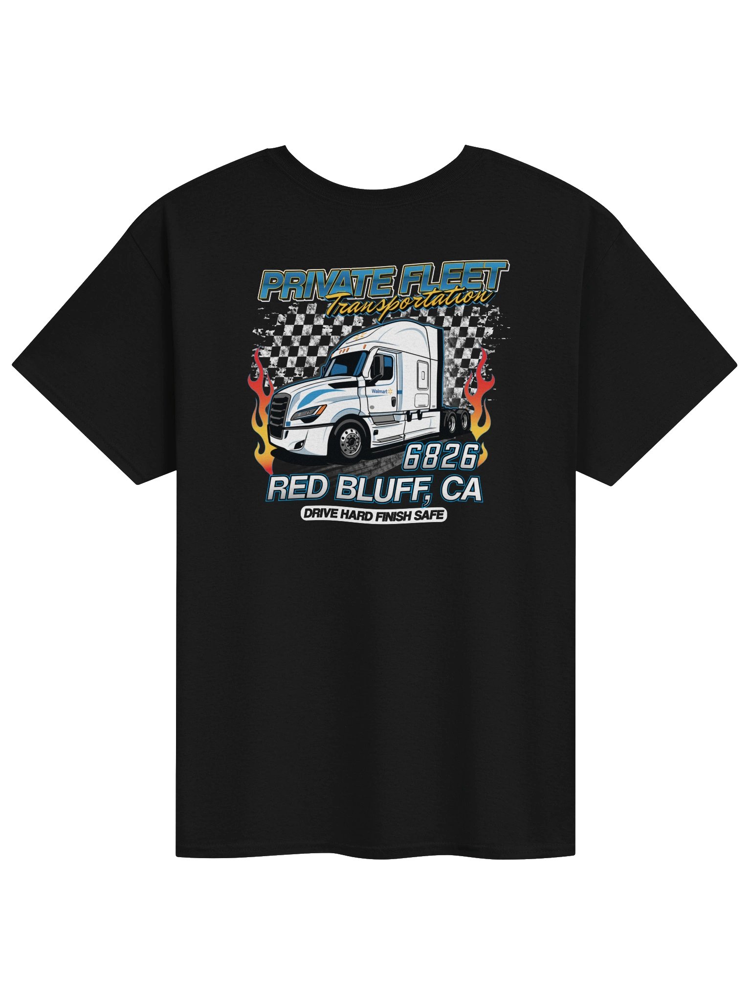 6826 Red Bluff Private Fleet Racing Theme T-shirt product image (1)