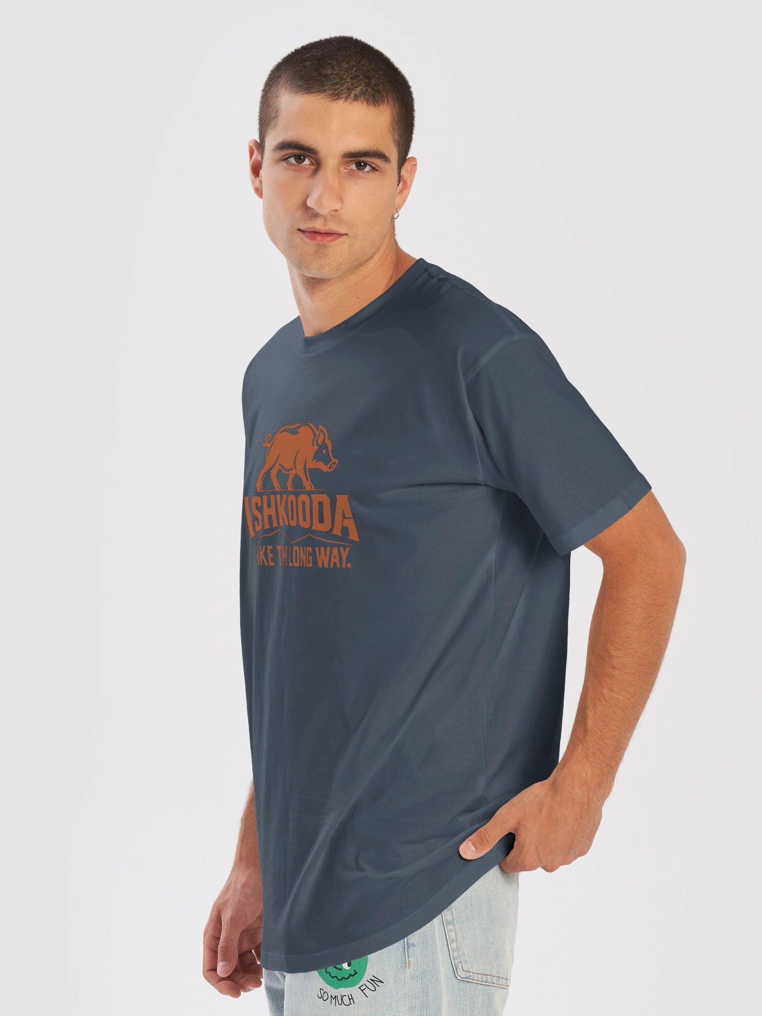 ISHKOODA Boar Logo Tee – Take the Long Way product image (7)