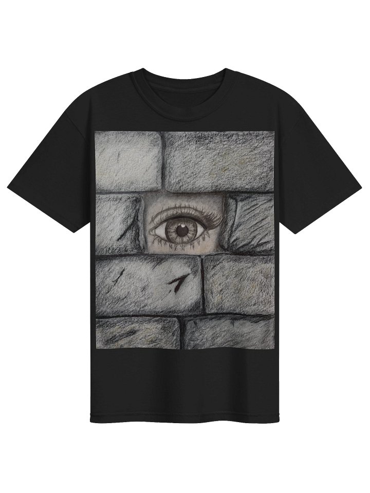 "Eye behind wall" T-Shirt. Men's Comfort Colors Garment-Dyed Heavyweight T-Shirt product image (1)