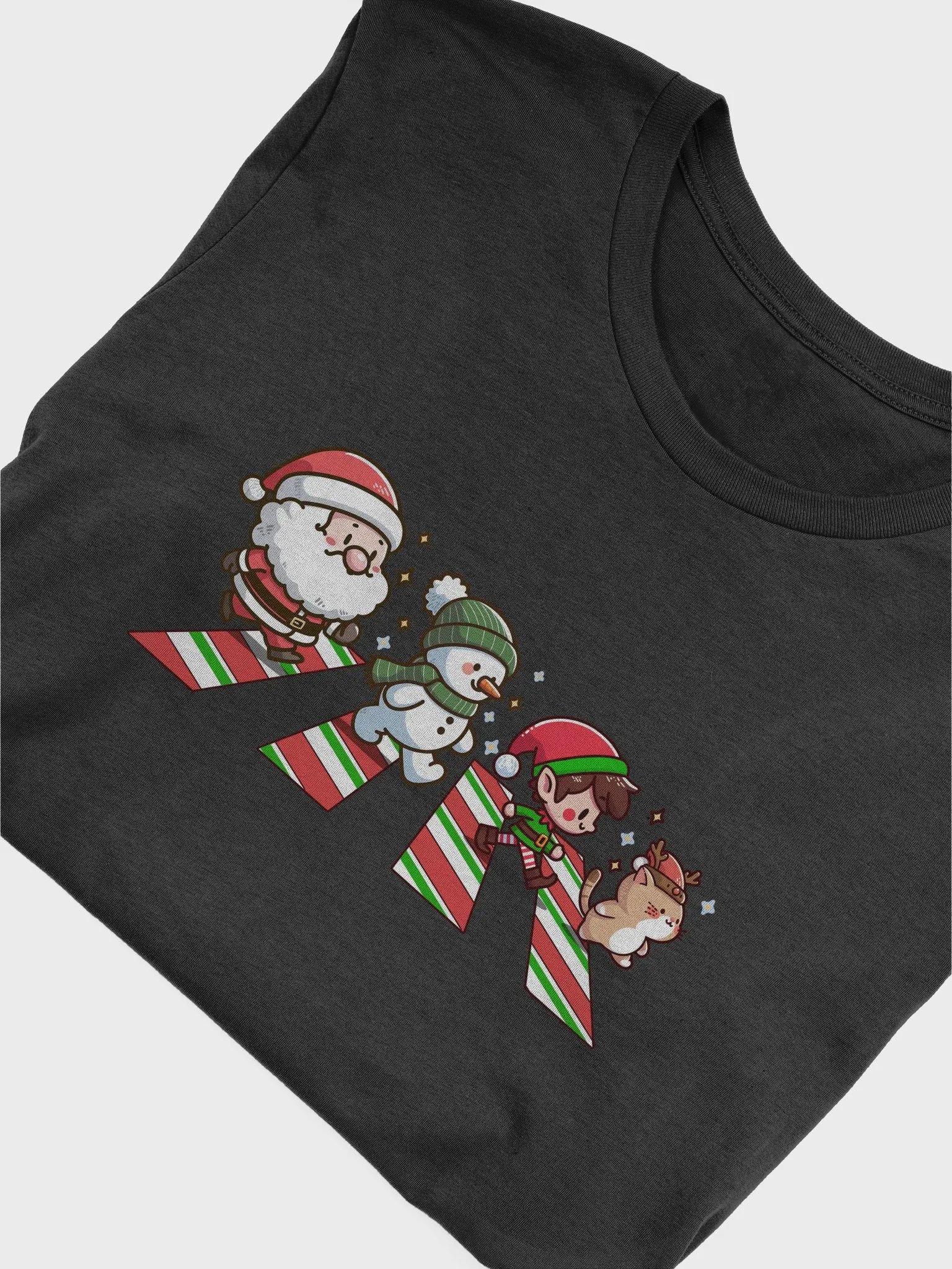 Santa gang crosswalk tee- regular fit product image (1)