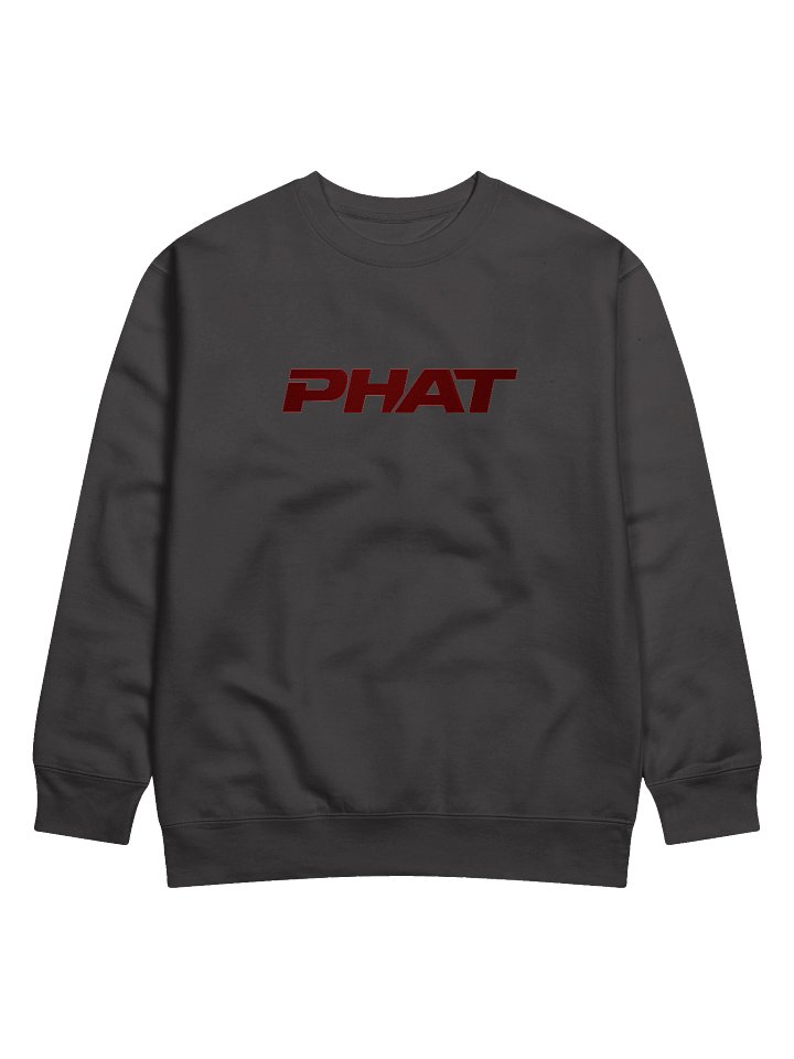 PHAT Core Crewneck – Charcoal / Maroon product image (1)