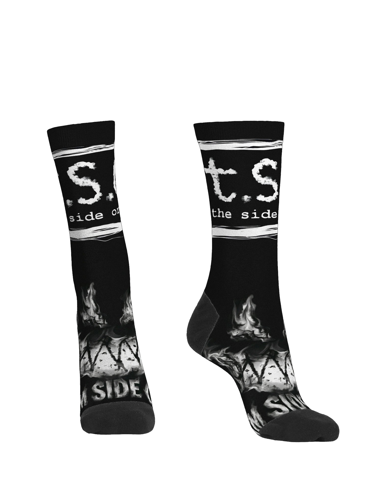 Flame Fusion Crew Socks product image (2)
