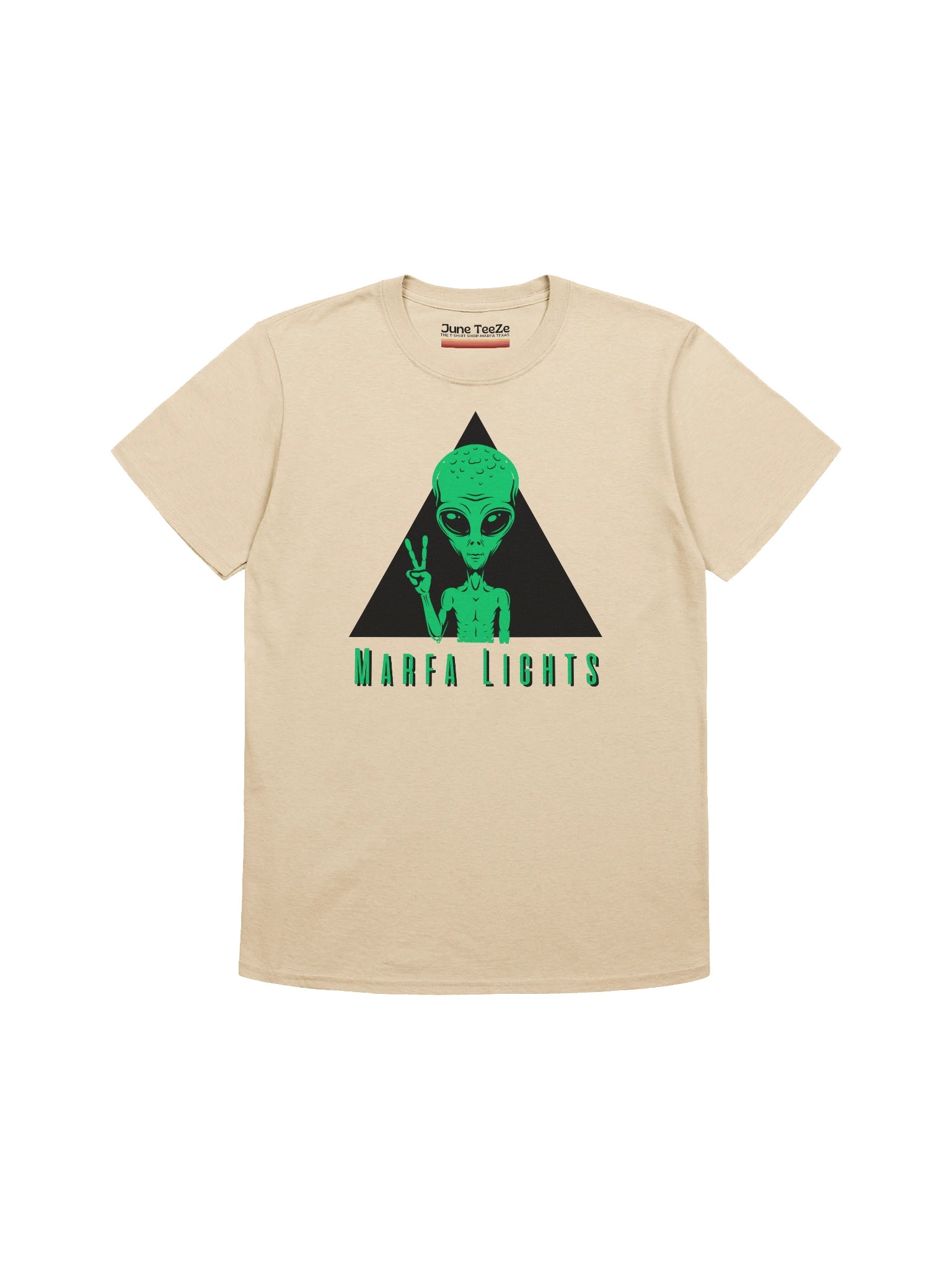 Marfa Alien T-Shirt | Funny West Texas UFO Graphic Tee product image (1)