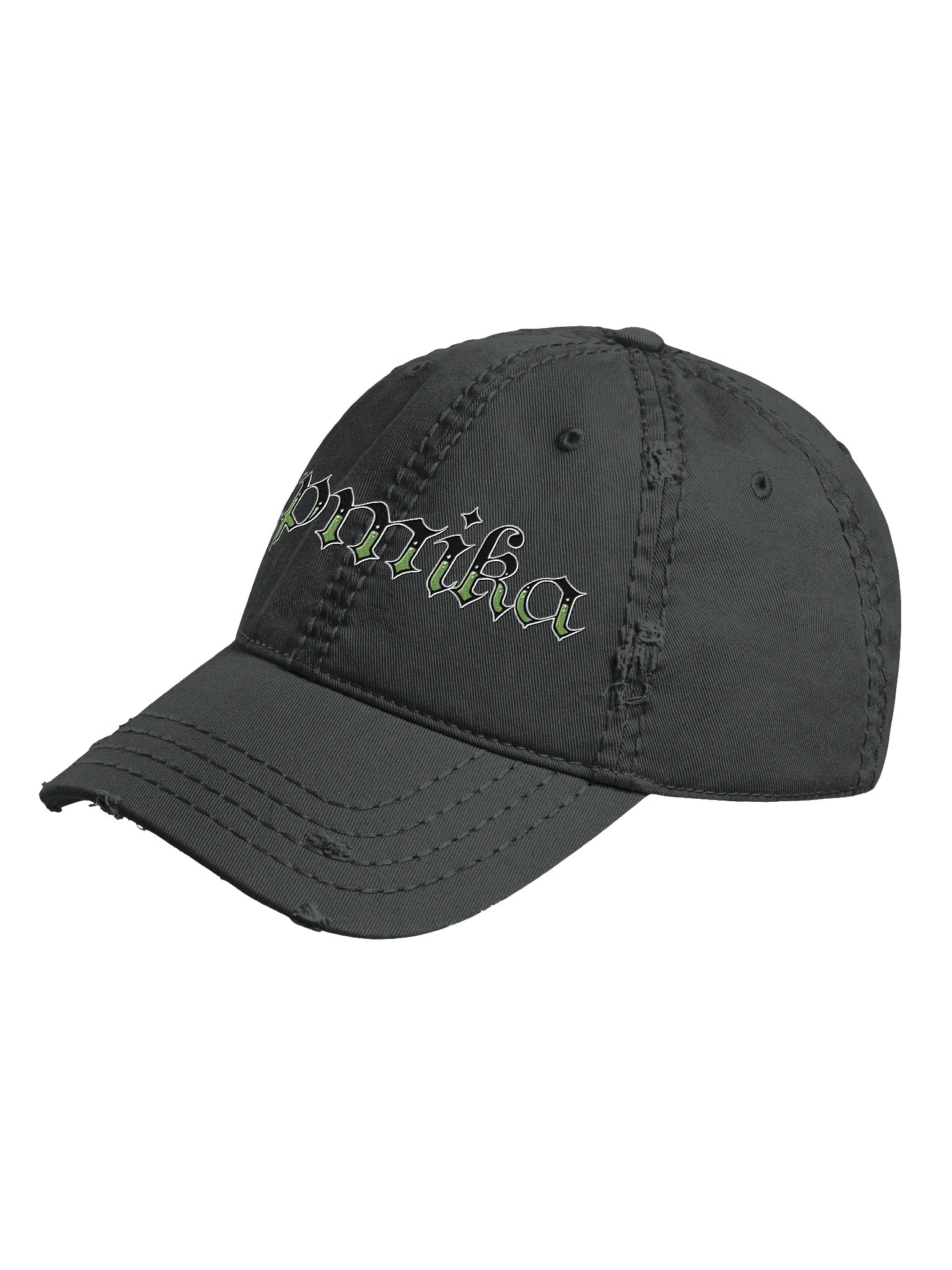 RIPmika Logo Distressed Dad Hat product image (2)