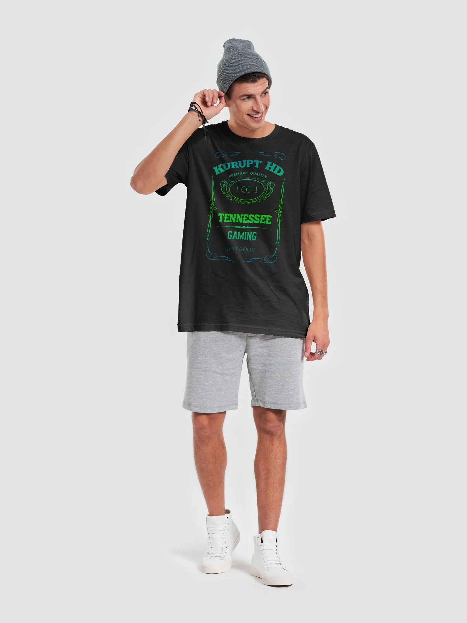 Green/Blue - KuruptHD Tennessee Gaming Tee product image (4)