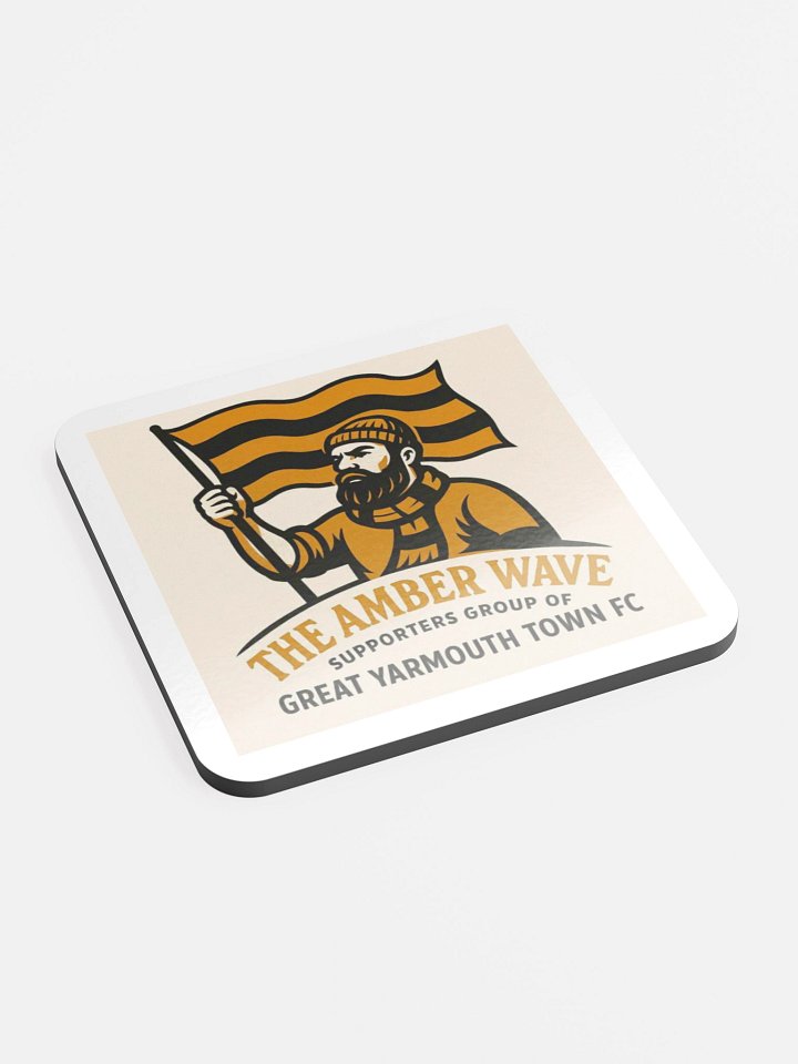 Amber Wave Flag Bearer Coaster product image (2)
